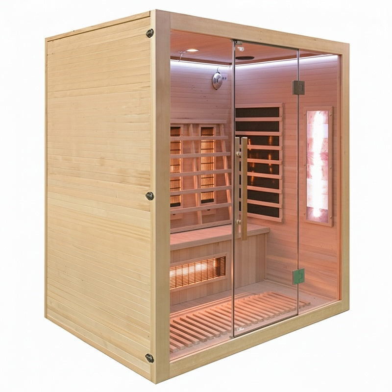 SAUNA SUCHA INFRARED NISKOTEMPERATUROWA ALTA5 3-4 OSOBOWA 175x120 CM ALTA5