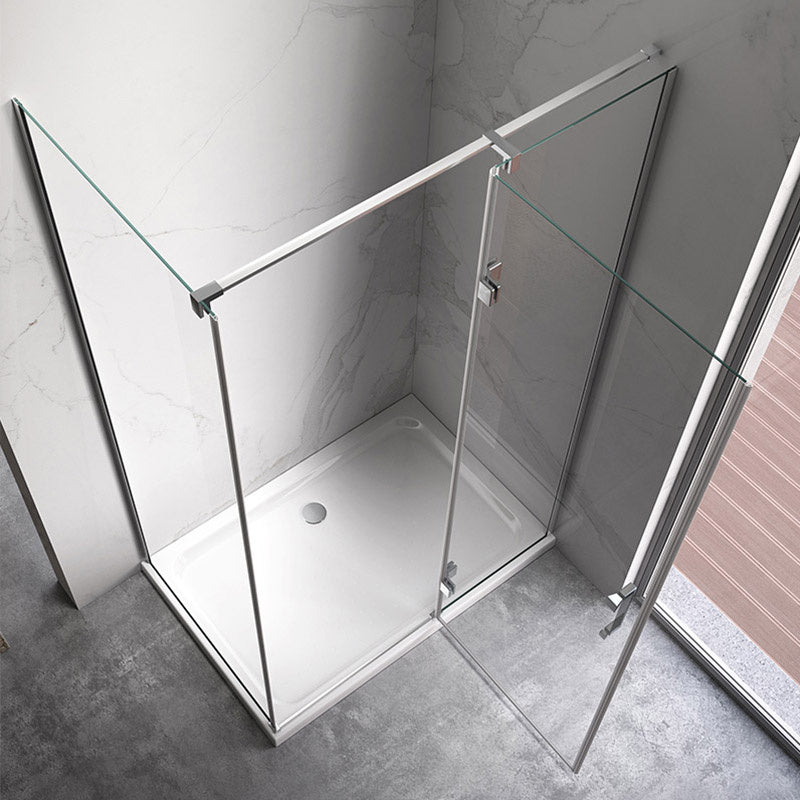 KABINA PRYSZNICOWA PROSTOKĄTNA Z BRODZIKIEM KZ02D/ST03C CHROM/CZARNY 120x80 CM
