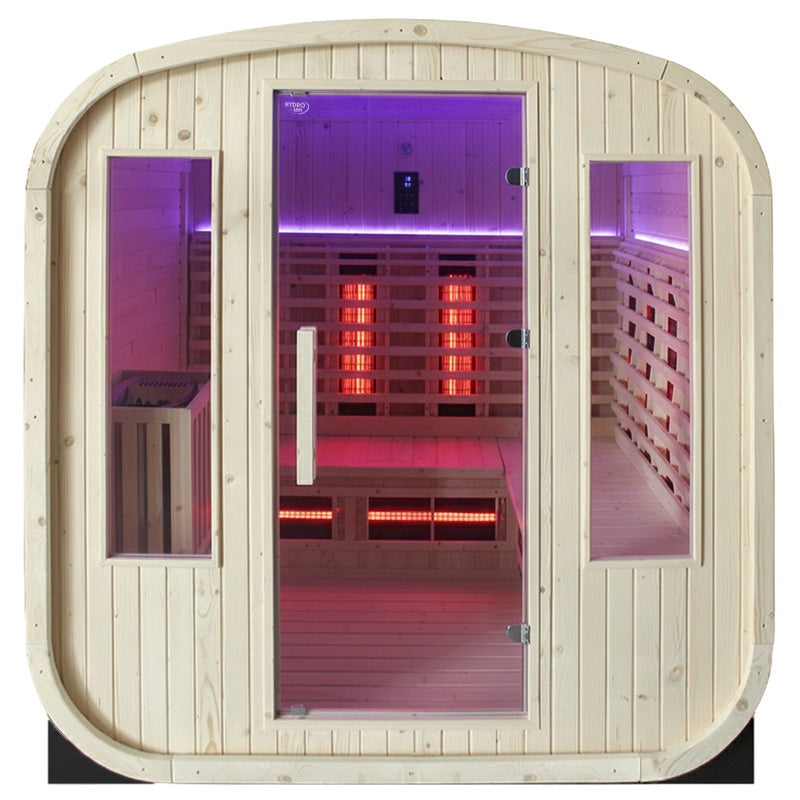 SAUNA OGRODOWA KOMBO FIŃSKA - INFRARED BECZKA VANTA VANTA