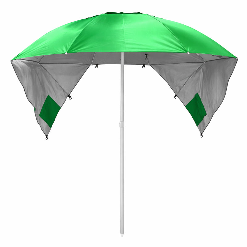PARASOL PLAŻOWY OGRODOWY BALKONOWY TRITON 1B ZIELONY 180 CM TRITON-1B-GREEN