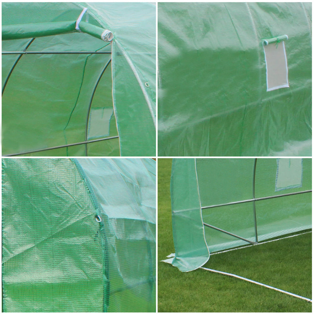 TUNEL OGRODOWY FOLIOWY SZKLARNIA 4m2 TF02G 2x2m ZIELONY TF02G-2X2-GREEN