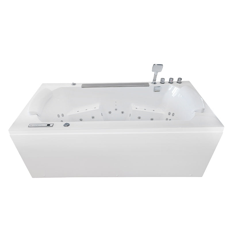 WANNA Z HYDROMASAŻEM MARBE 941 BIAŁA 180x90 CM MARBE-941-180X90