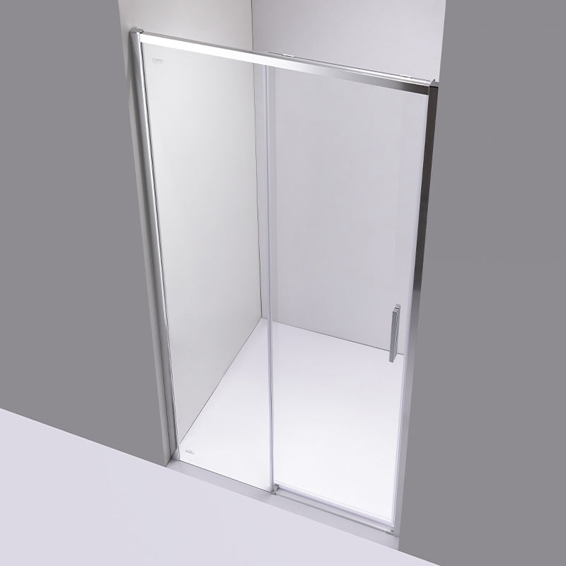 DRZWI PRYSZNICOWE SUPER SLIM NOVA CHROM 110 CM 6 MM NOVA-CH-110