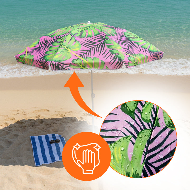 PARASOL PLAŻOWY OGRODOWY BALKONOWY KORAL 1C 180 CM KORAL-1C