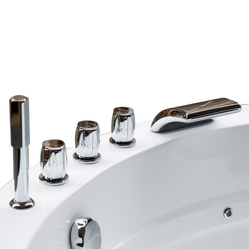 WANNA Z HYDROMASAŻEM DELLA 916 Z OBUDOWĄ 155x155 CM DELLA-916-155-OBUD