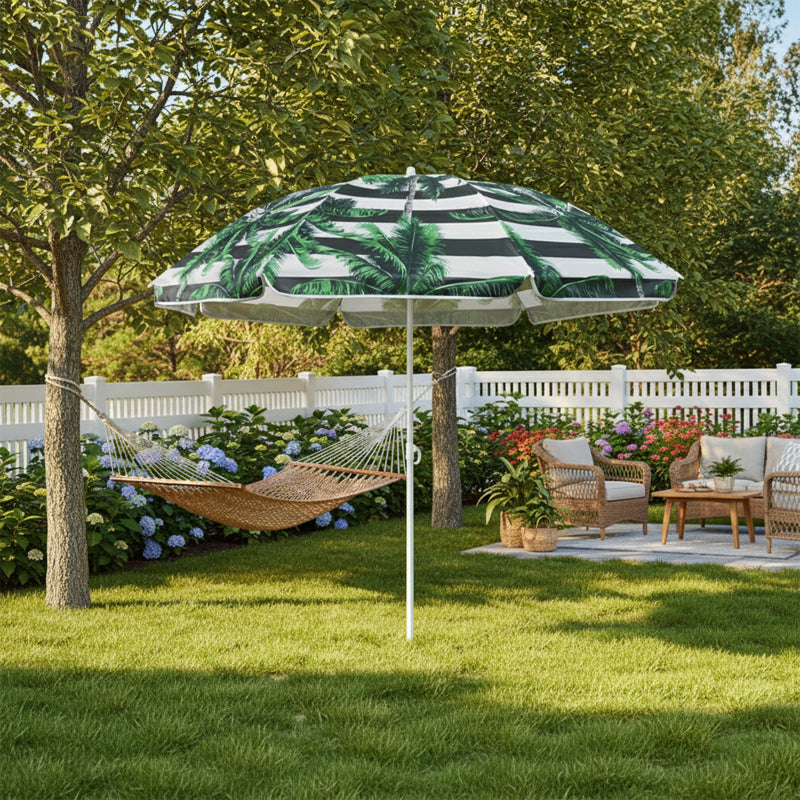 PARASOL PLAŻOWY OGRODOWY BALKONOWY KORAL 1B 180 CM KORAL-1B