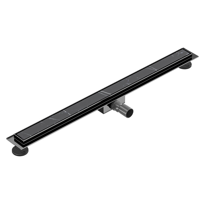 ODPŁYW LINIOWY DL01 FIX G1 CZARNY 90 CM DL01-FIX-G1-BL90