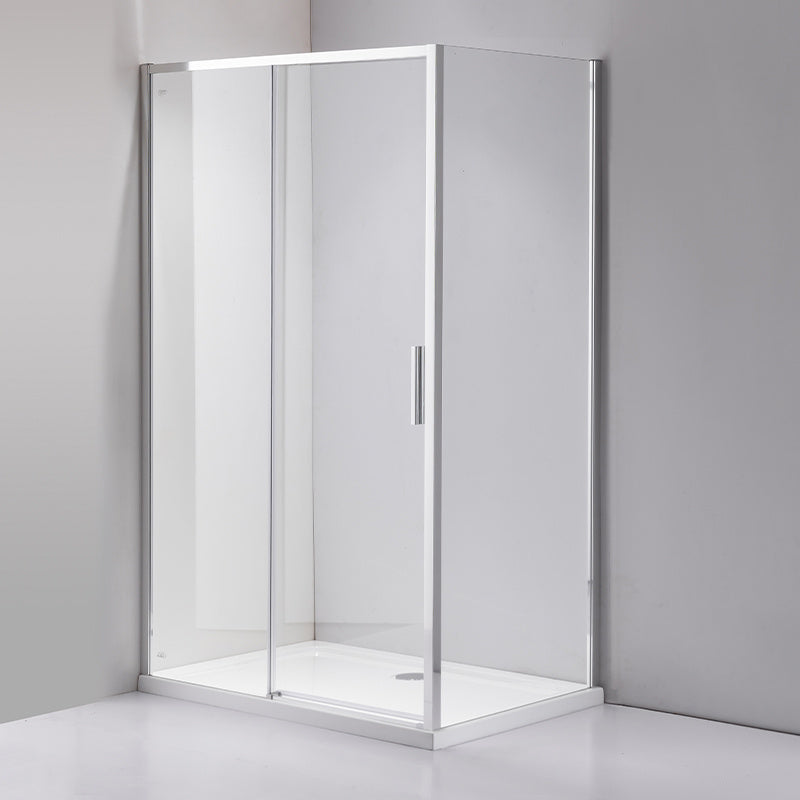 KABINA PRYSZNICOWA PROSTOKĄTNA SUPER SLIM NOVA CHROM 120x80 CM 6 MM NOVA-CH-120X80