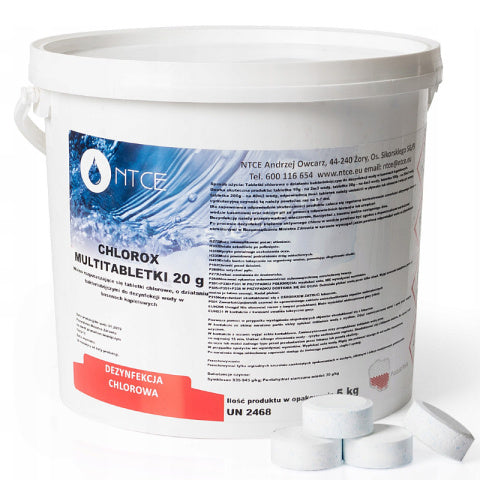 MULTITABLETKI 20G WIADERKO 3KG CHLOROX CHLOROX-20G-3KG
