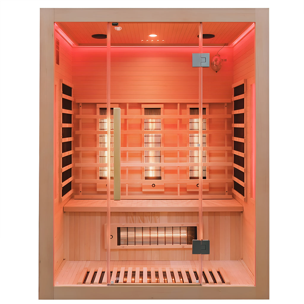SAUNA SUCHA INFRARED NISKOTEMPERATUROWA ALTA3 3-4 OSOBOWA 150x120 CM ALTA3