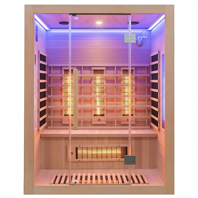 SAUNA SUCHA INFRARED NISKOTEMPERATUROWA ALTA3 3-4 OSOBOWA 150x120 CM ALTA3
