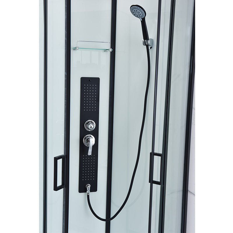 KABINA Z HYDROMASAŻEM WSH312A MLECZNA 80x80 CM WSH312A-80