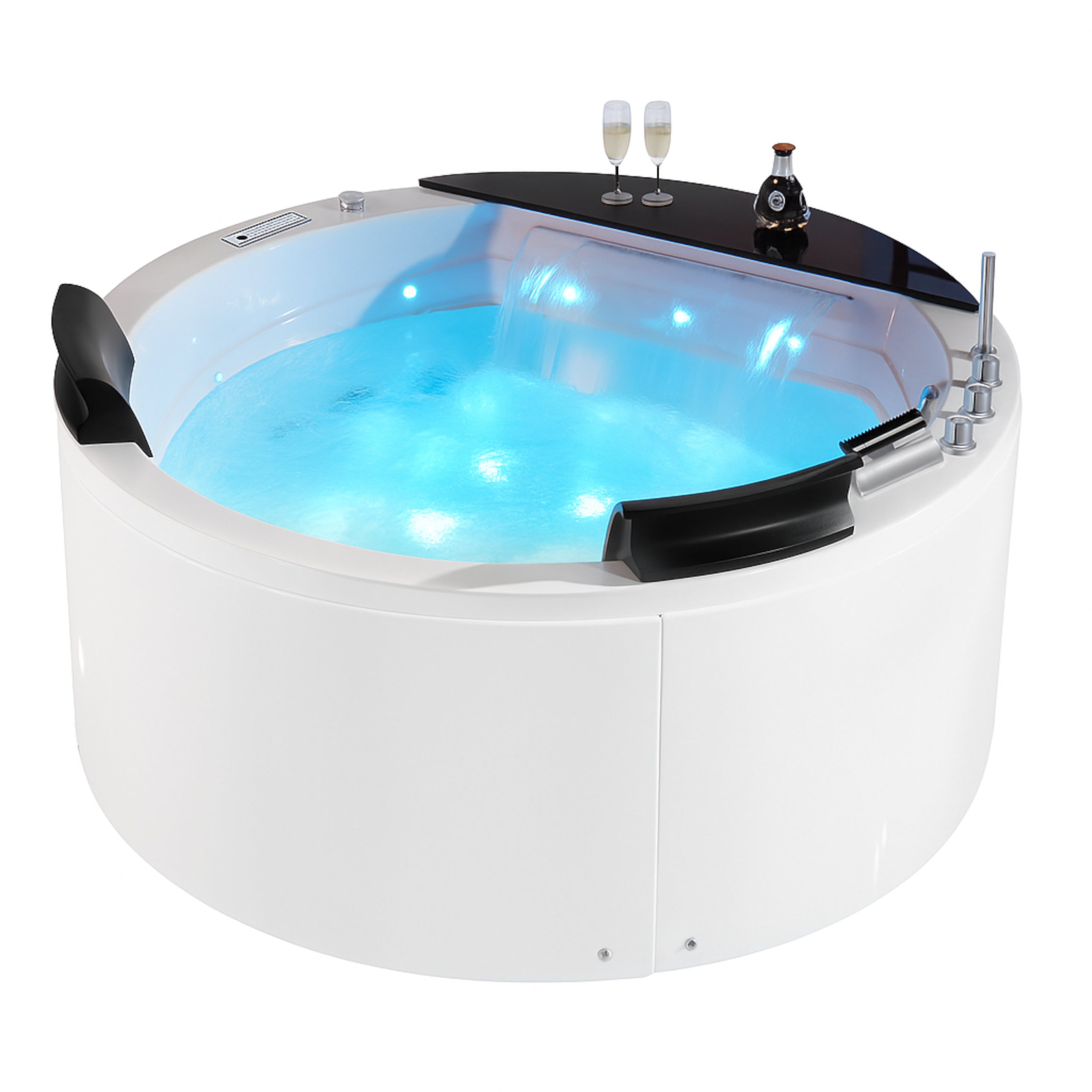 WANNA Z HYDROMASAŻEM DELLA 916 Z OBUDOWĄ 170x170 CM DELLA-916-170-OBUD