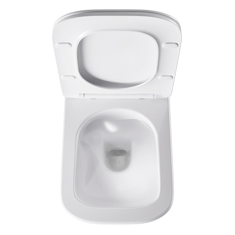 MISKA WC WISZĄCA RIMLESS AQUA-WH-03 BIAŁA DESKA WOLNOOPADAJĄCA DUROPLAST AQUA-WH-03