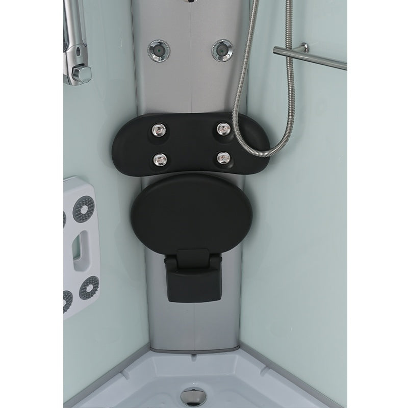 KABINA PRYSZNICOWA Z HYDROMASAŻEM WSH7120W BIAŁA 90x90 CM WSH7120W-90