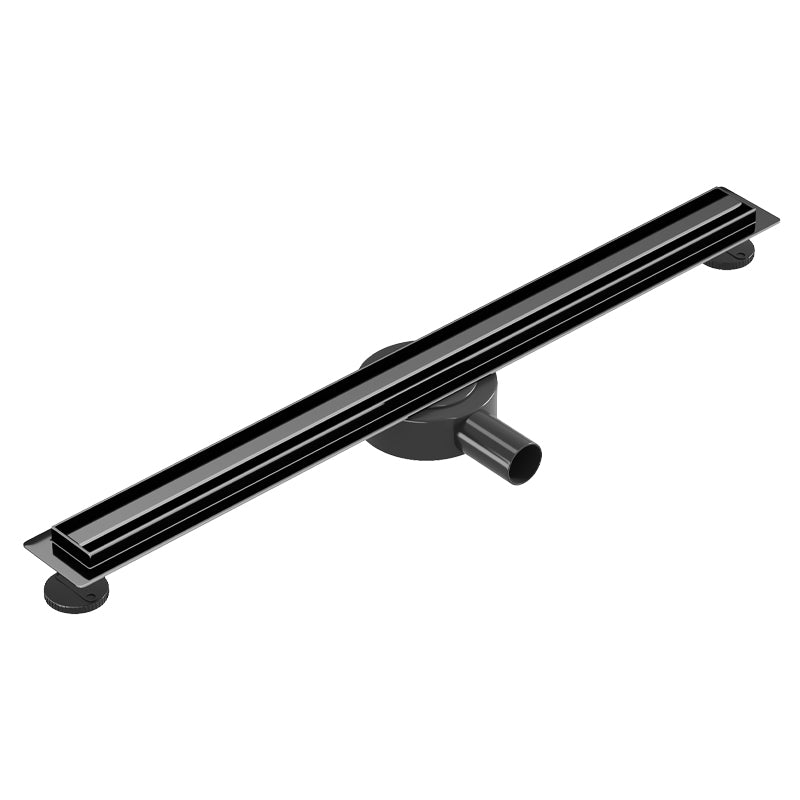 ODPŁYW LINIOWY OBROTOWY SLIM DL03 CZARNY 100 CM DL03-SLIM-BL100
