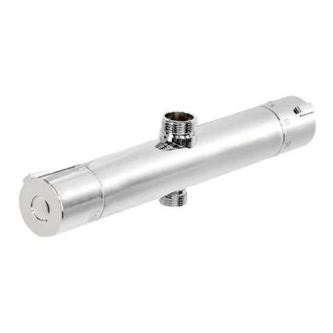 BATERIA PRYSZNICOWA Z TERMOSTATEM ŁAZIENKOWA ŚCIENNA T204A CHROM T204A