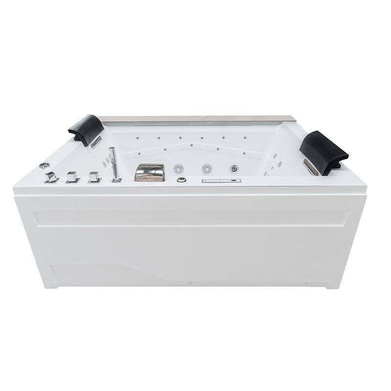 WANNA Z HYDROMASAŻEM KALAMBO 914 Z OBUDOWĄ BIAŁA 190x150 CM KALAMBO-914-WH+OBUD
