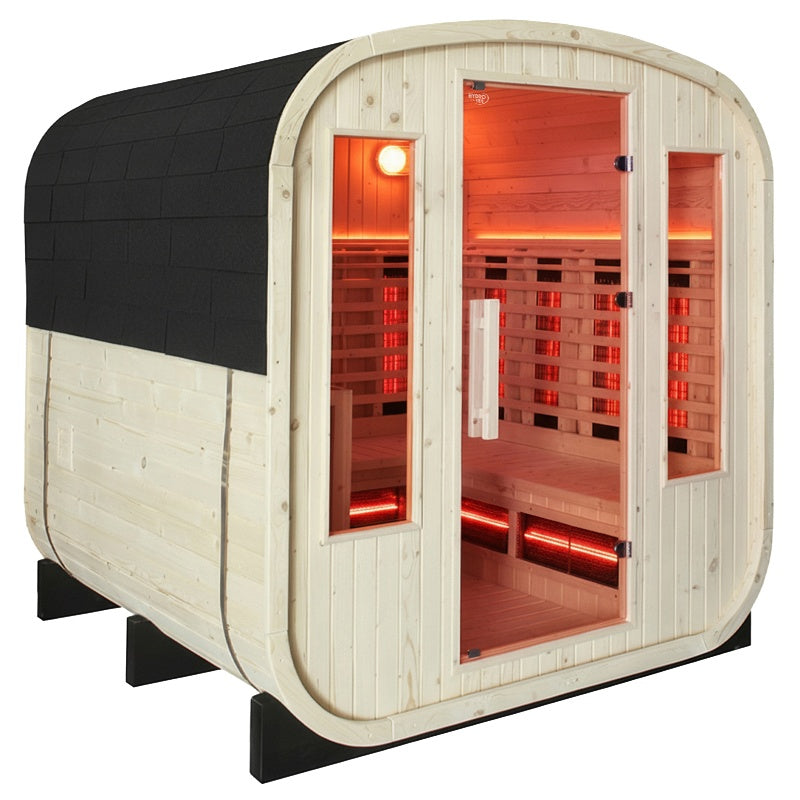 SAUNA OGRODOWA KOMBO FIŃSKA - INFRARED BECZKA VANTA VANTA