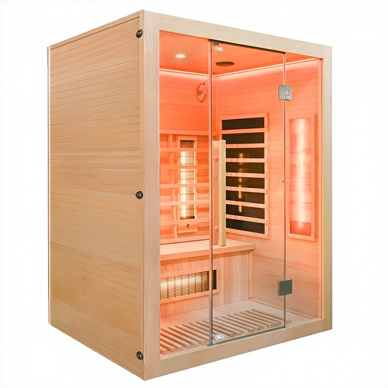 SAUNA SUCHA INFRARED NISKOTEMPERATUROWA ALTA3 3-4 OSOBOWA 150x120 CM ALTA3