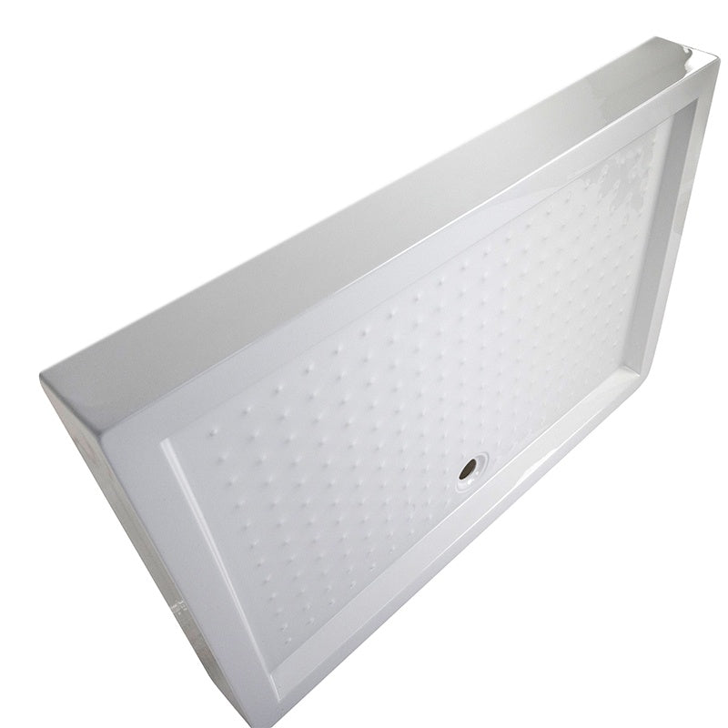 BRODZIK PRYSZNICOWY PROSTOKĄTNY WYSOKI SXL03D BIAŁY 110x80 CM SXL03D-WH-110X80