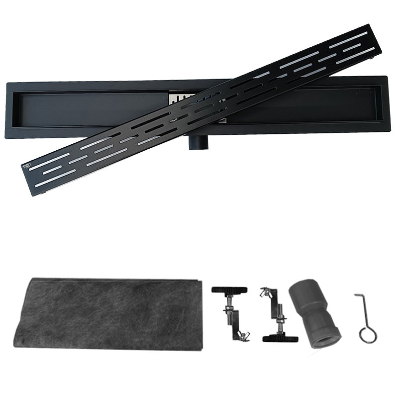 ODPŁYW LINIOWY DL01 CLASSIC G2 CZARNY 70 CM DL01-CLASSIC-G2-BL70