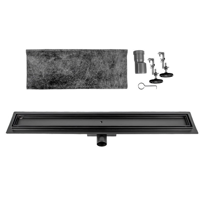 ODPŁYW LINIOWY DL01 FIX G1 CZARNY 60 CM DL01-FIX-G1-BL60