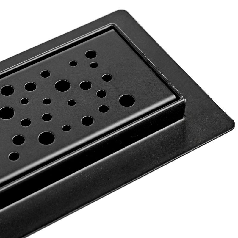ODPŁYW LINIOWY DL01 WAVE G5 CZARNY 90 CM DL01-WAVE-G5-BL90