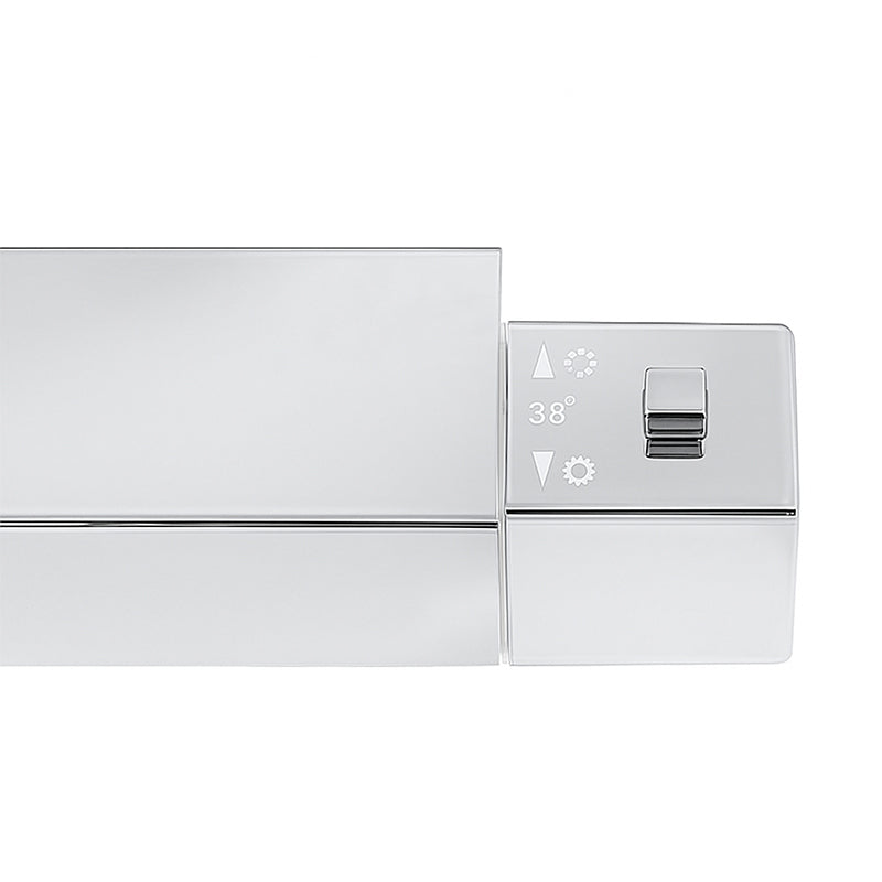 BATERIA PRYSZNICOWA Z TERMOSTATEM ŚCIENNA ŁAZIENKOWA T207A CHROM T207A
