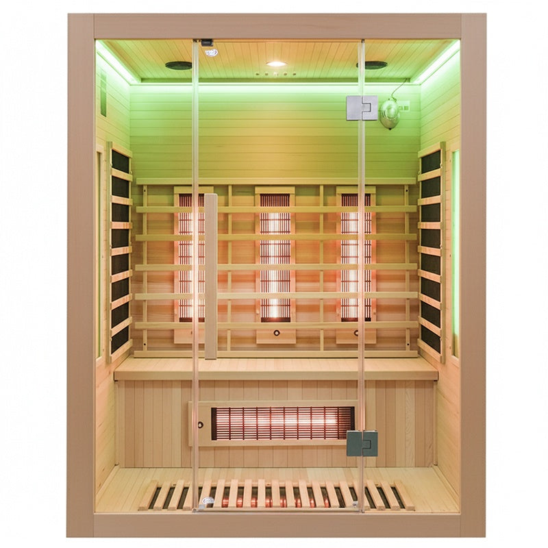 SAUNA SUCHA INFRARED NISKOTEMPERATUROWA ALTA3 3-4 OSOBOWA 150x120 CM ALTA3