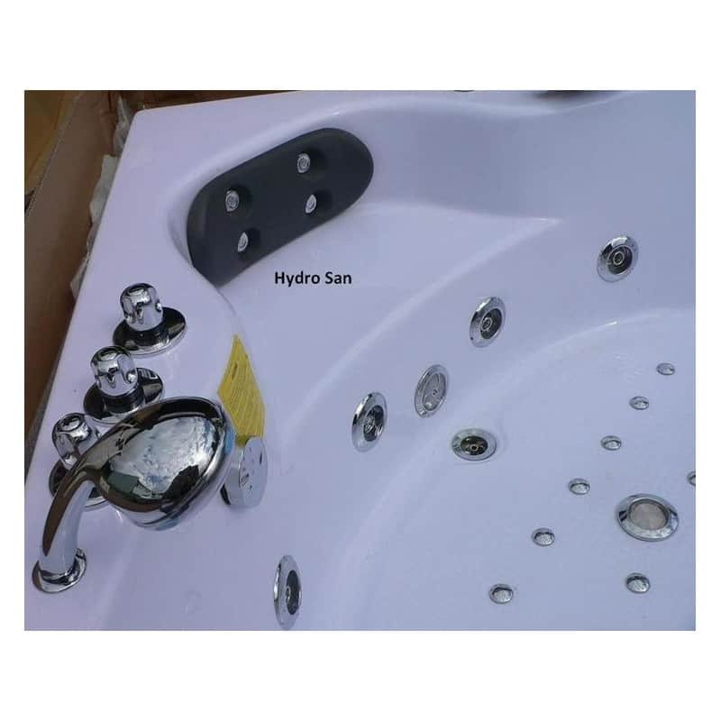 WANNA Z HYDROMASAŻEM TIGA 604 BIAŁA 152x152 CM TIGA-604-152