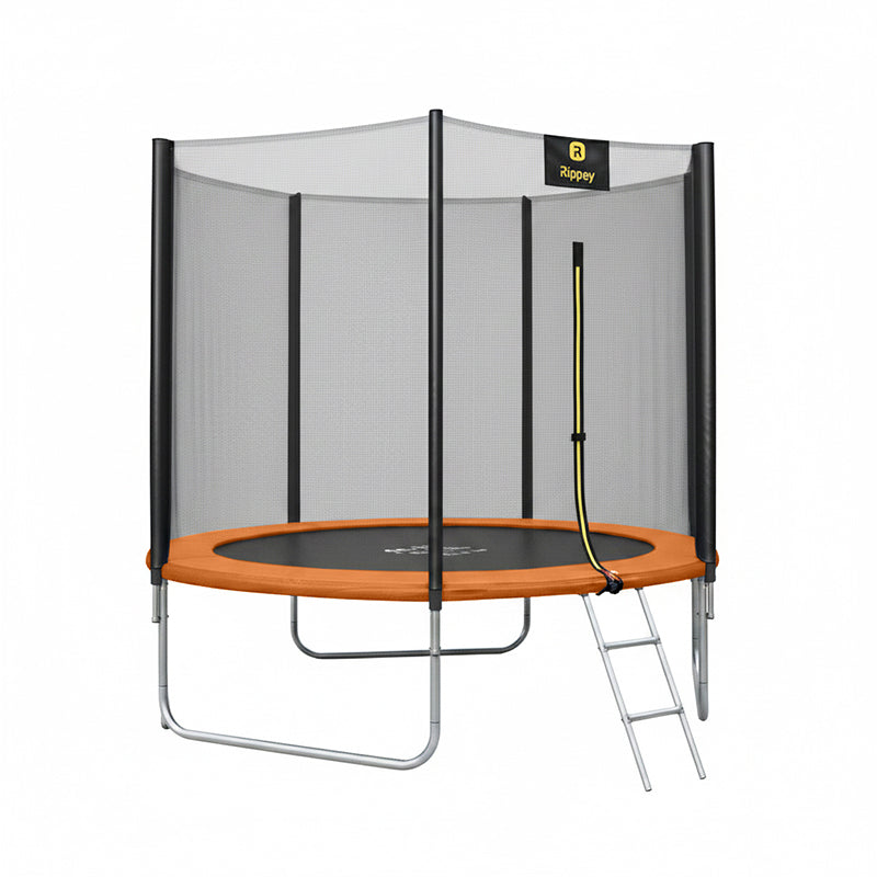 TRAMPOLINA OGRODOWA DLA DZIECI SKY 10FT CZARNO-POMARAŃCZOWA 305 CM 10FT-SKY-305-OR