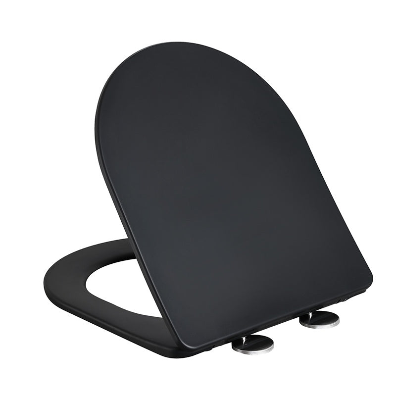 MISKA WC WISZĄCA RIMLESS MIZU-BL-RIM-03 CZARNA DESKA WOLNOOPADAJĄCA DUROPLAST MIZU-BL-RIM-03