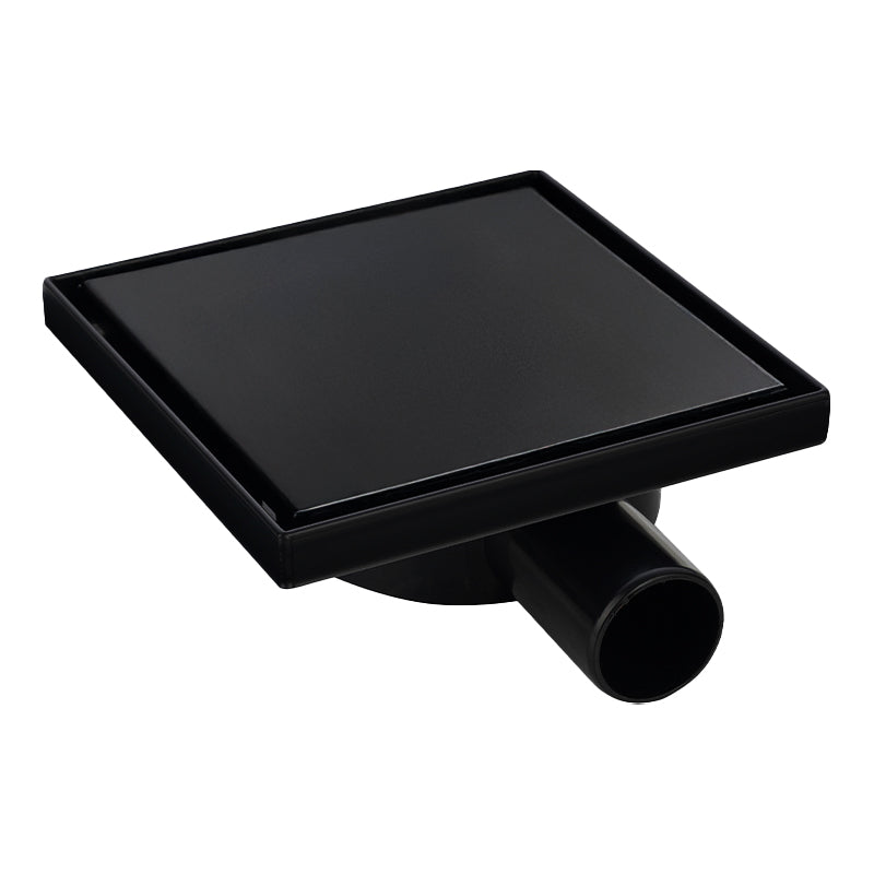 ODPŁYW LINIOWY KWADRATOWY OBROTOWY DL07 360 FIX G1 CZARNY 15x15 CM DL07-360-FIX-G1-BL15