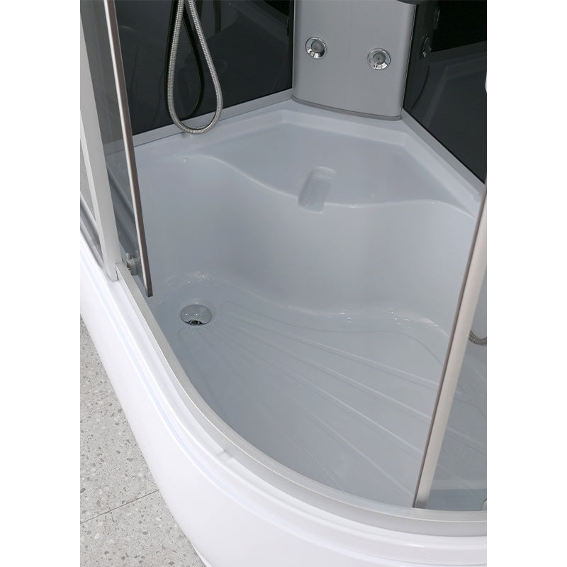 KABINA PRYSZNICOWA Z HYDROMASAŻEM I SAUNĄ WSH7106LS LEWA 120x80 CM WSH7106LS-120X80