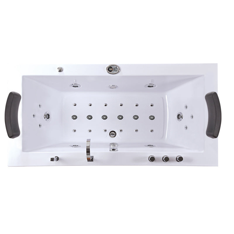 WANNA Z HYDROMASAŻEM RAMONA 640 BIAŁA 180x90 CM RAMONA-640-180X90