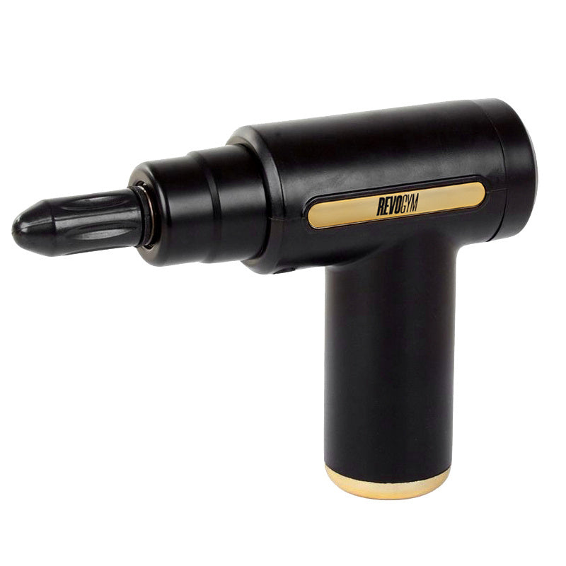 PISTOLET DO MASAŻU MASAŻER DO PLECÓW CIAŁA MASSAGE GUN + 4 KOŃCÓWEK RP07 RP07