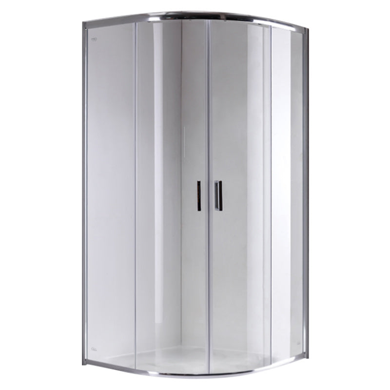 KABINA PRYSZNICOWA PÓŁOKRĄGŁA KZ94D CHROM 70x70 CM KZ94D-70