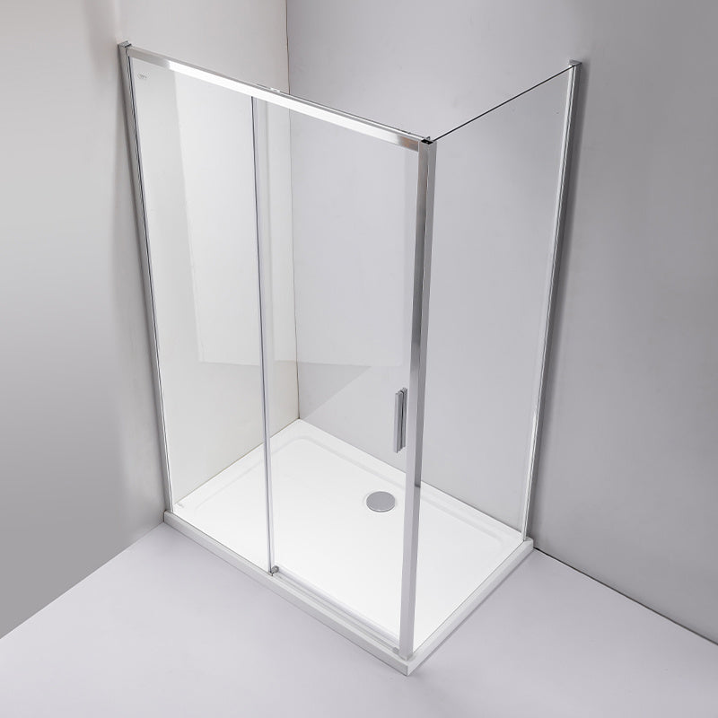 KABINA PRYSZNICOWA PROSTOKĄTNA SUPER SLIM NOVA CHROM 90x80 CM 6 MM NOVA-CH-90X80
