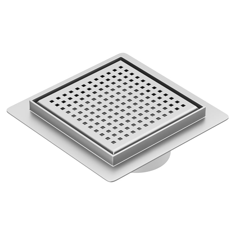 ODPŁYW LINIOWY KWADRATOWY DL08 QUBE G3 SATIN 15x15 CM DL08-QUBE-G3-ST15