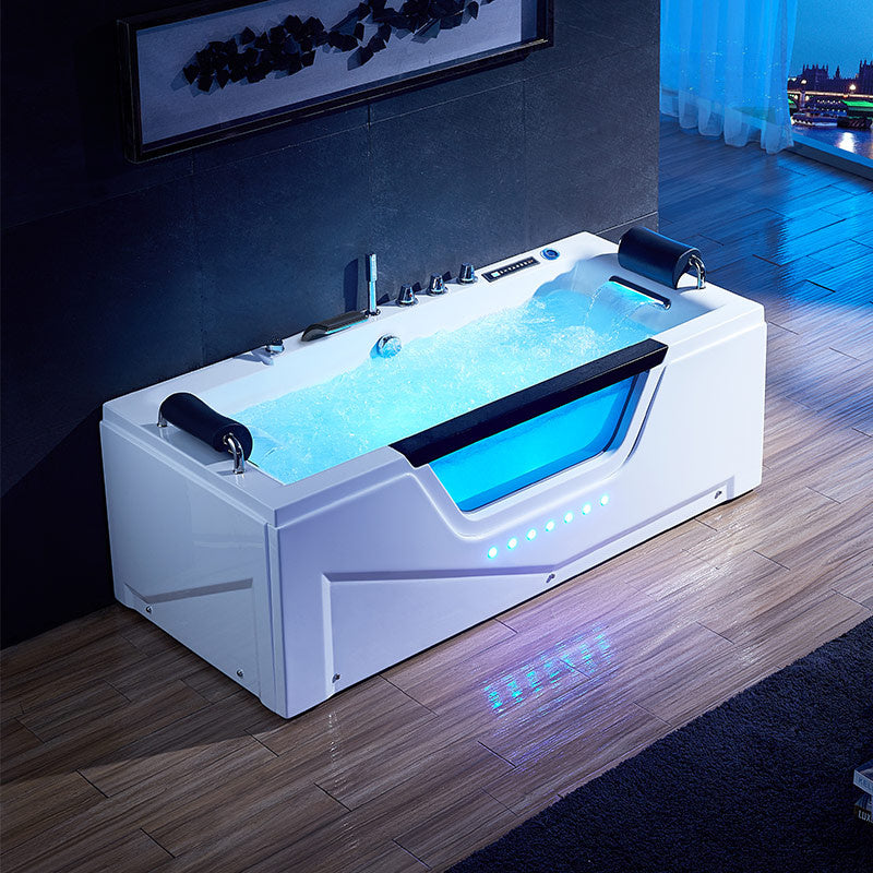 WANNA Z HYDROMASAŻEM Z PODGRZEWACZEM CARINA 938 BIAŁA 182x82 CM CARINA-938-182X82