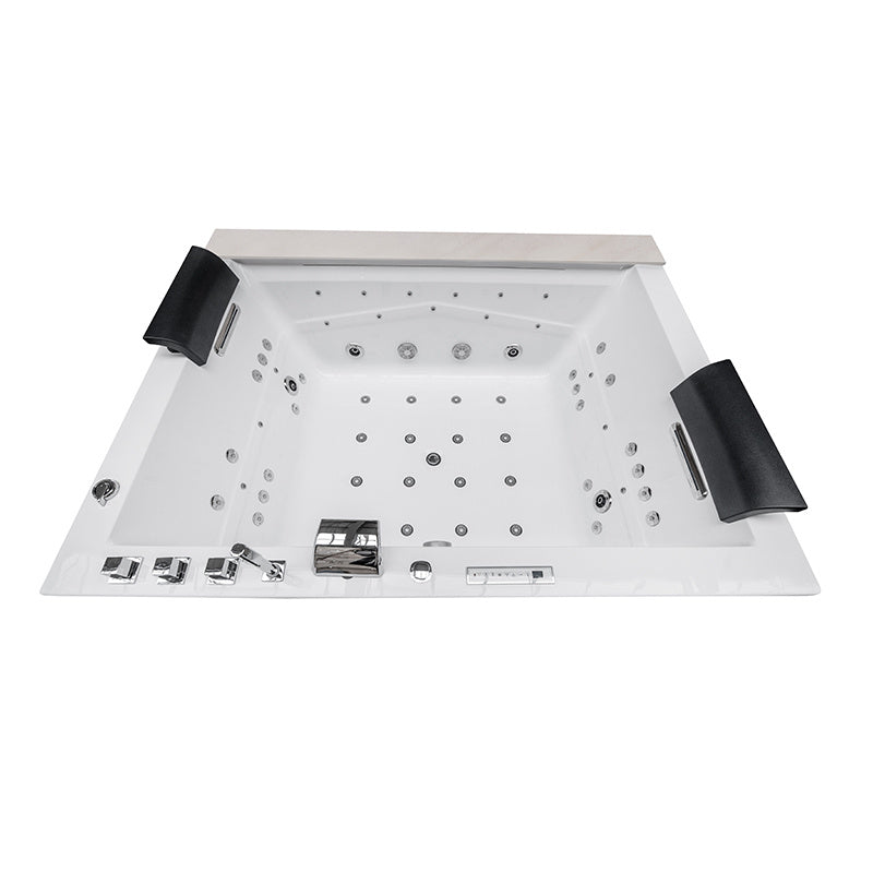 WANNA Z HYDROMASAŻEM KALAMBO 914 Z OBUDOWĄ BIAŁA 190x150 CM KALAMBO-914-WH+OBUD