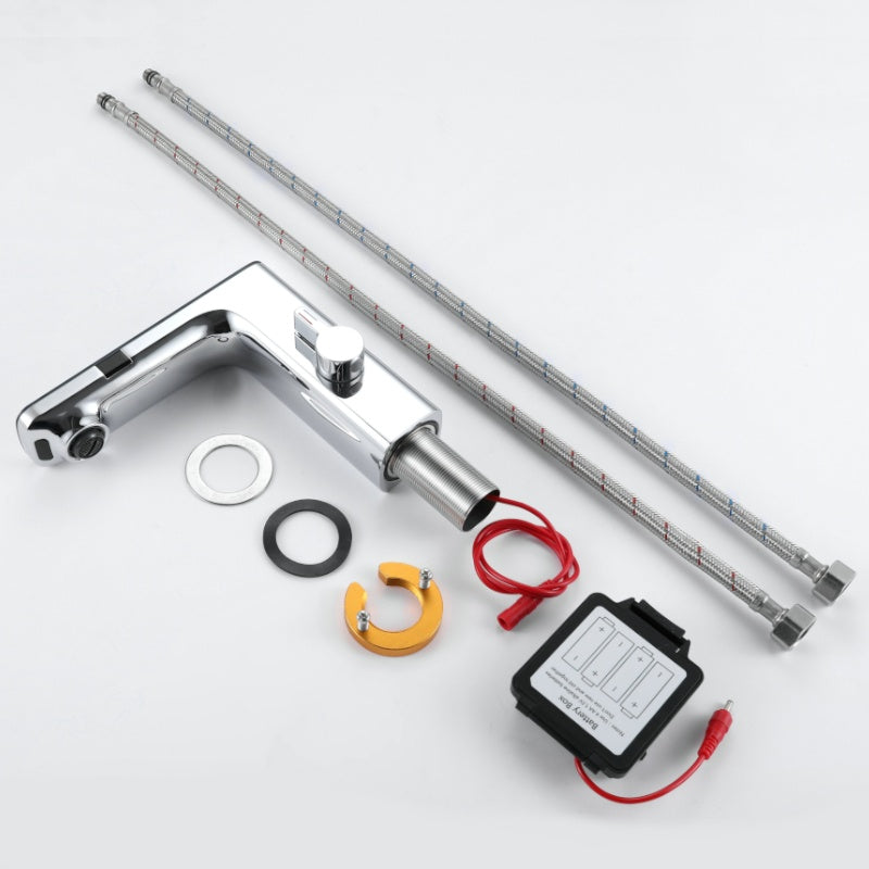 BATERIA ŁAZIENKOWA BEZDOTYKOWA F14A CHROM LCD F14A