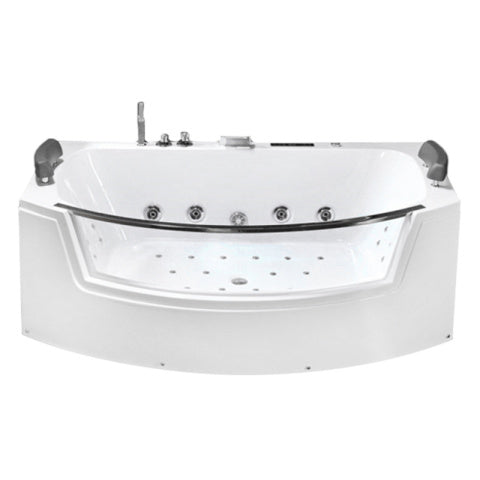 WANNA Z HYDROMASAŻEM SUPREMA 664HL BIAŁA 185x110 CM SUPREMA-664HL-185