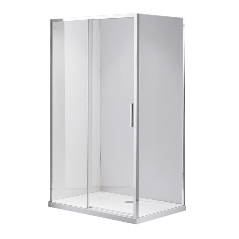 KABINA PRYSZNICOWA PROSTOKĄTNA SUPER SLIM NOVA CHROM 90x80 CM 6 MM NOVA-CH-90X80