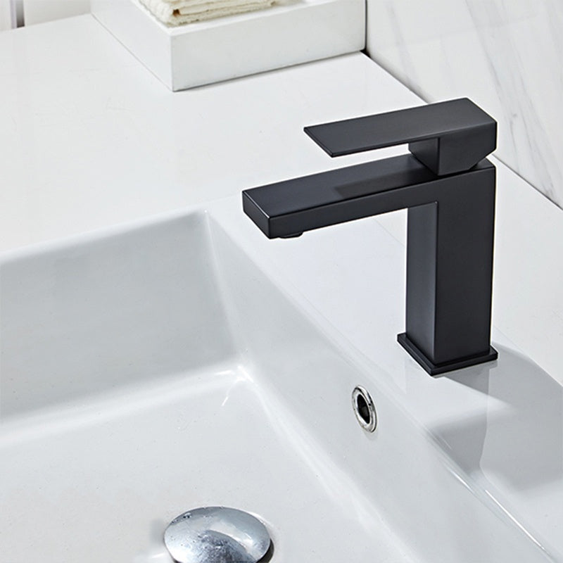 BATERIA UMYWALKOWA ŁAZIENKOWA STOJĄCA NABLATOWA F211B-BL CZARNA F211B-BL