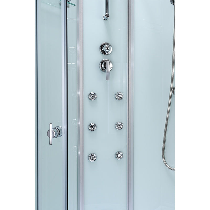 KABINA PRYSZNICOWA Z HYDROMASAŻEM WSH7703B 90x90 CM WSH7703B-90
