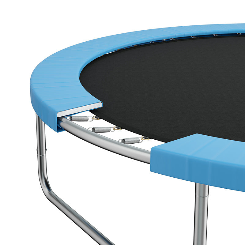 TRAMPOLINA OGRODOWA DLA DZIECI SKY 10FT CZARNO/NIEBIESKA 305 CM 10FT-SKY-305