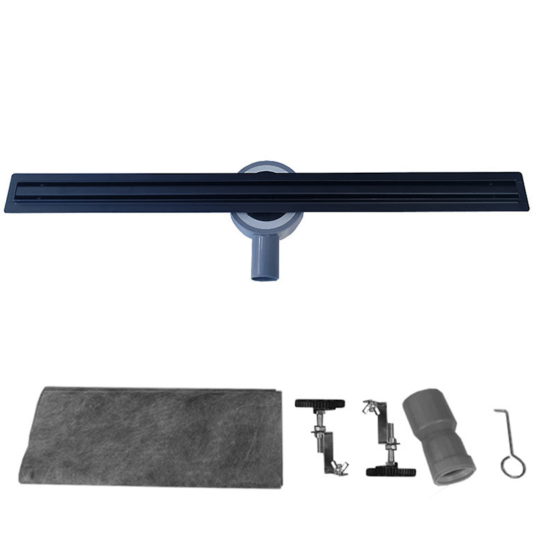 ODPŁYW LINIOWY OBROTOWY SLIM DL03 CZARNY 80 CM DL03-SLIM-BL80