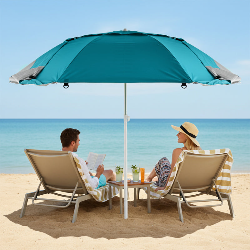 PARASOL PLAŻOWY OGRODOWY BALKONOWY TRITON 1A NIEBIESKI 180 CM TRITON-1A-BLUE